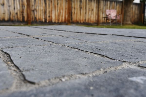 Sunken Patio Repair in Grove City